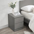 Oslo 2 Drawer Bedside